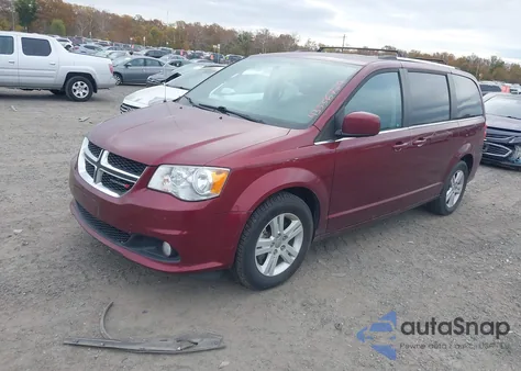2018 Dodge Grand Caravan Sxt z USA, uszkodzony, nr VIN 2C4RDGCG7JR240179